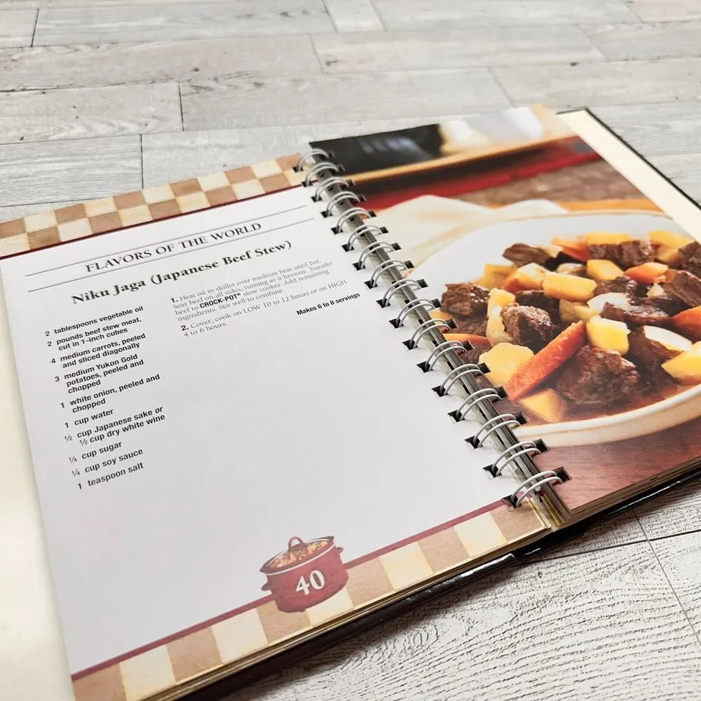 Crock Pot Soups and Stews - HC Spiral‎ Cookbook - PIL Publishers - Recipes